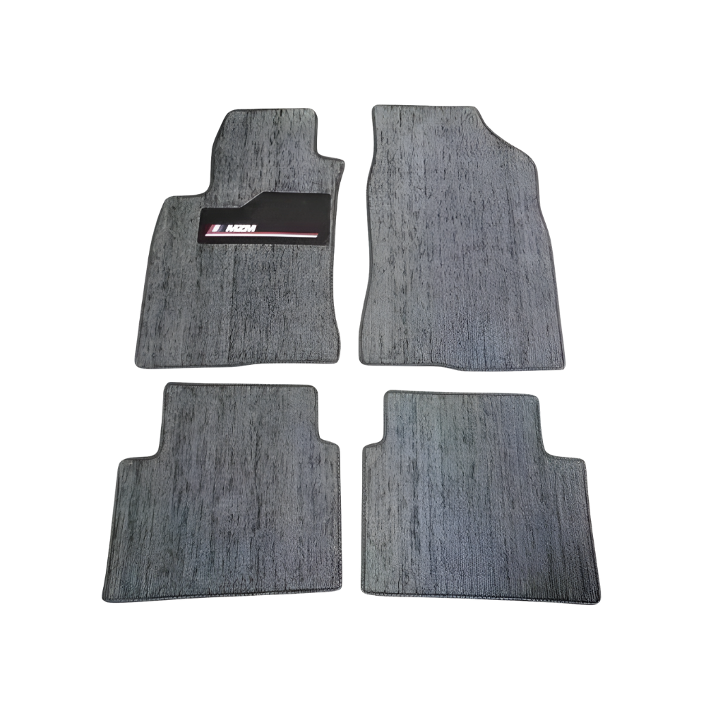 Tapis de Voiture Sur-Mesure Double Couche - Gris Anthracite